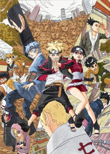 Shonen Jump akan serialisasikan manga Boruto setiap bulan