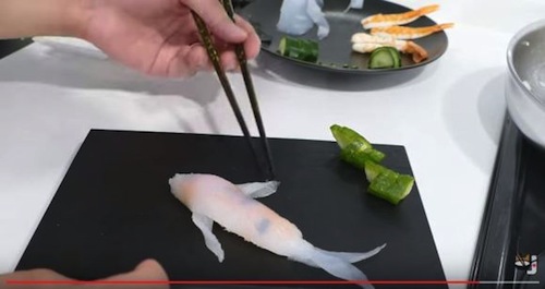 Cara Membuat Sushi Berbentuk Ikan Koi yang Cantik junskichen 17