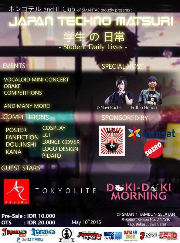 10 Mei 2015 - Japan Techno Festival 2015!