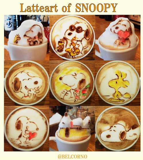 Latte Art yang keren dari Jepang!