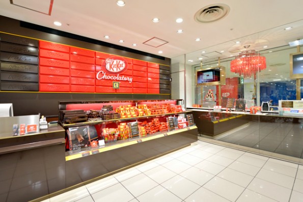 Akhirnya toko Khusus Kit kat pertama di dunia dibuka di Jepang