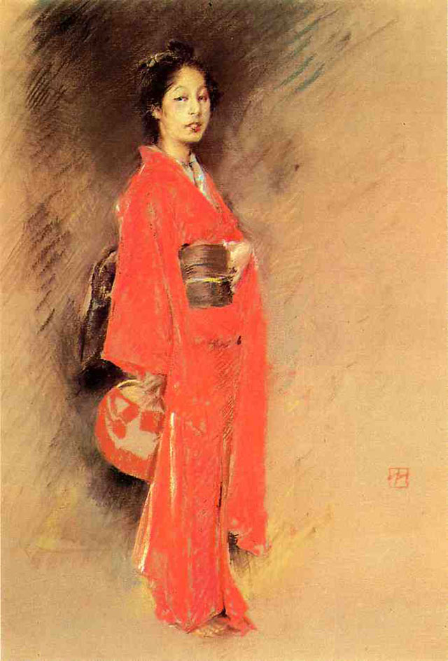 “Orange Kimono”