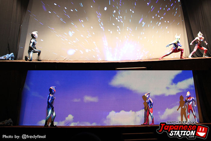 Serunya penampilan Ultraman Cosmos Live Action di Indonesia