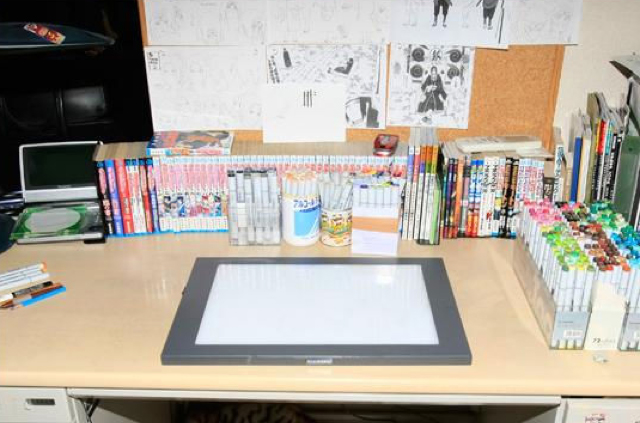 Inilah meja-meja yang melahirkan manga yang terkenal dari Jepang!