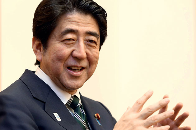 Japan’s-prime-minister-Shinzo-Abe