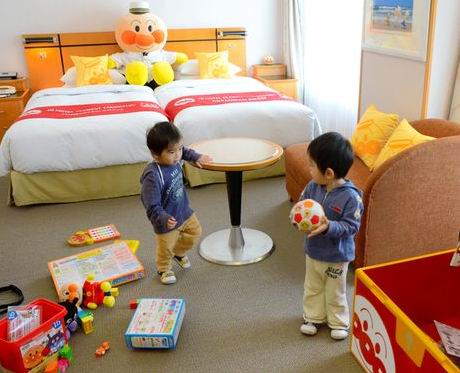 Inilah kamar hotel khusus Anpanman untuk anak-anak di Jepang