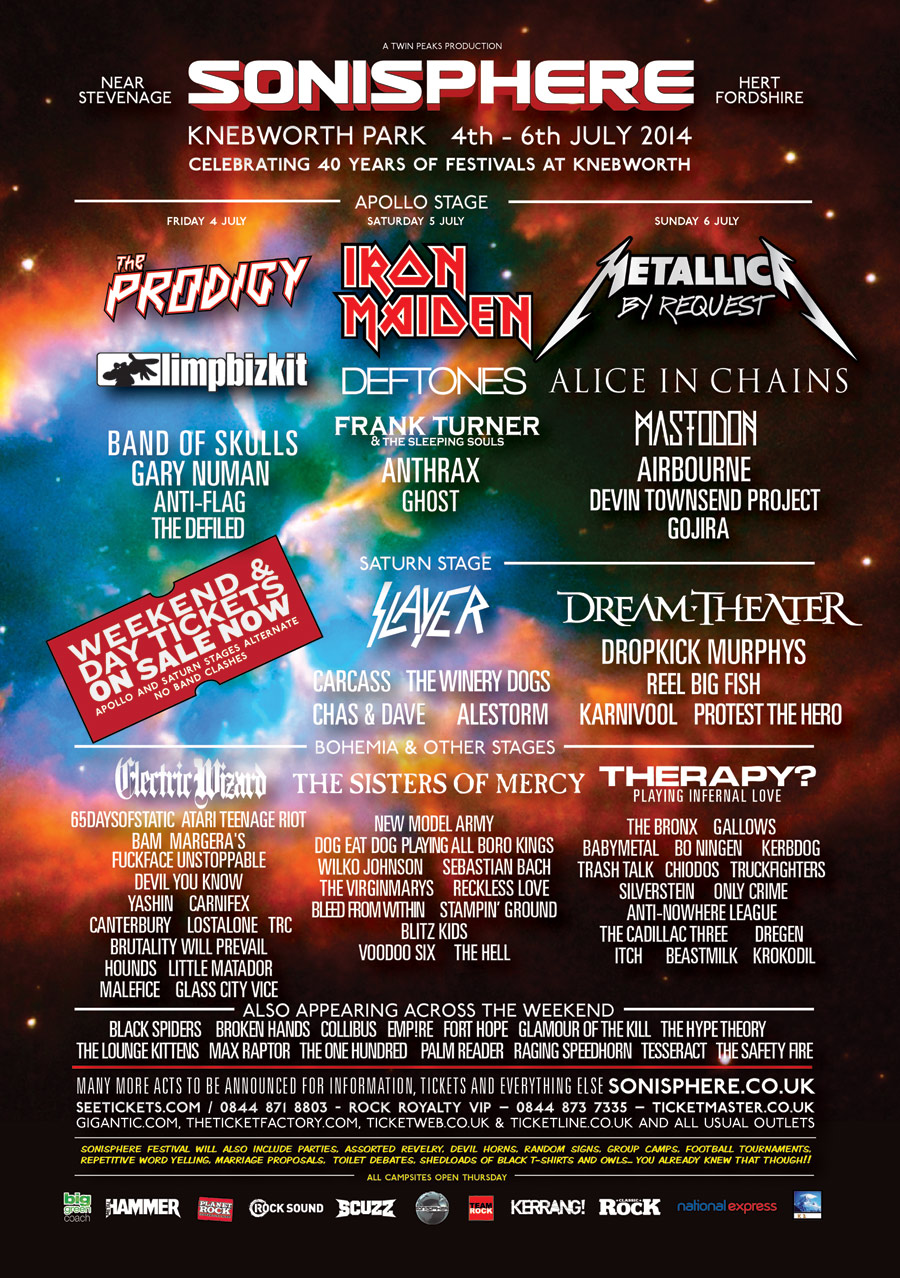 Inilah komentar Su-Metal mengenai Sonisphere Festival UK 2014
