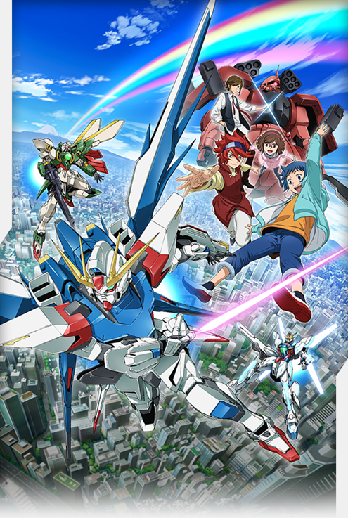Serial anime Gundam Build Fighters yang baru akan tayang di Jepang musim gugur 2014!
