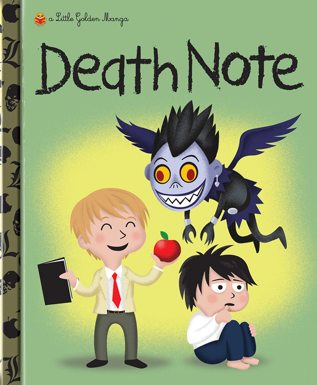 Manga "Attack on Titan" dan "Death Note" dirancang ulang 