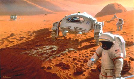 Jepang Ingin Bawa Manusia ke Mars Sekitar Tahun 2030