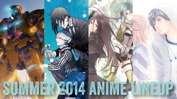 Anime Upcoming Summer 2014