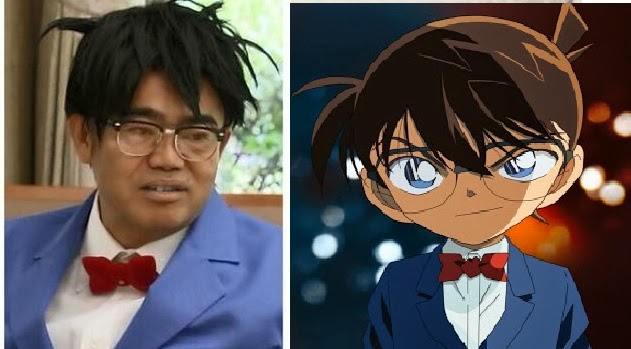 Aichi Governor cosplaying as Detective Conan (1)