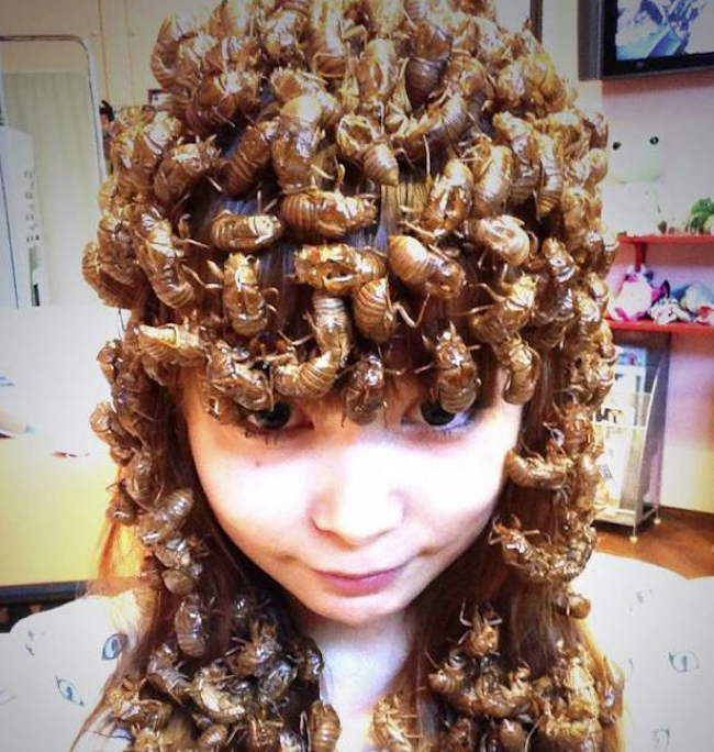 shoko nakagawa bug hair (3)