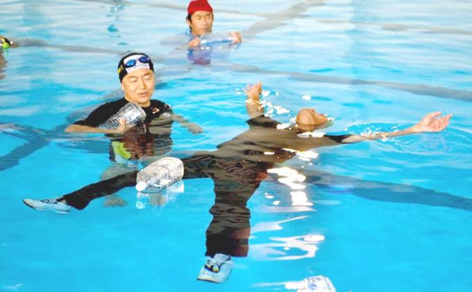 Profesor Hidetoshi Saito dari Jepang Promosikan Ide Uitemate, Mengapung di Air