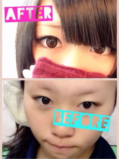 Inilah wajah gadis-gadis Jepang sebelum dan sesudah mengenakan make up!