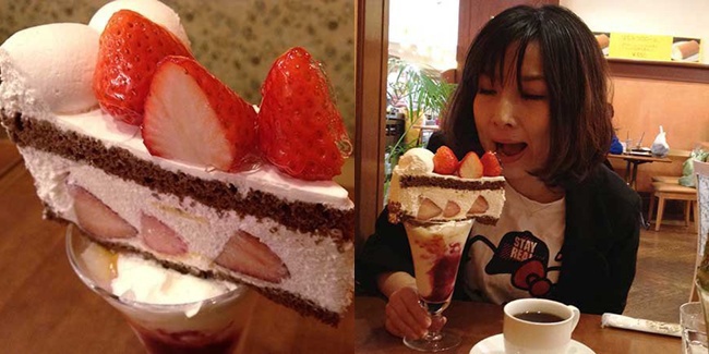 Es Krim Parfait Asal Jepang Ini Bikin Ngiler Dengan Topping Cakenya