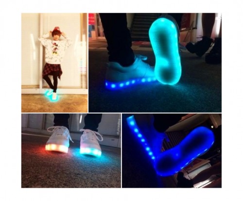 Sepatu LED kini jadi trend fashion terbaru di Jepang