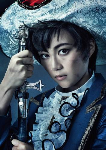 Erika Ikuta (Nogizaka46) berperan sebagai Sapphire dalam drama musikal Princess Knight (Ribon no Kishi) (2)