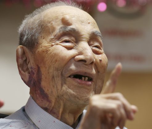 Guinness mengakui pria Jepang berumur 112 tahun sebagai manusia tertua