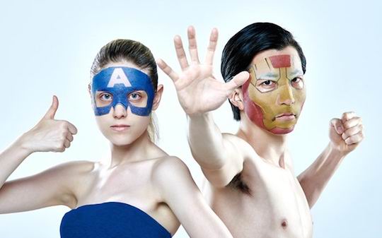 Masker wajah Iron Man & Captain America telah tersedia di Jepang (1)