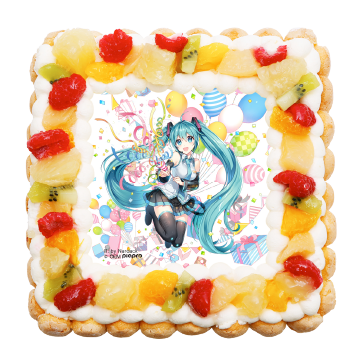 Rayakan ulang tahun dengan kue ulang tahun resmi Hatsune Miku! (1)