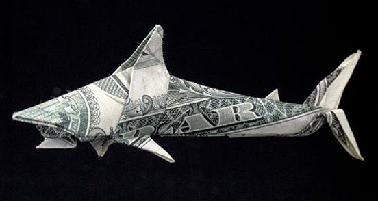 Tanpa menggunakan gunting dan lem, seniman Jepang ciptakan origami dari uang kertas (11)