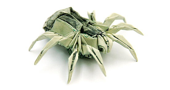 Tanpa menggunakan gunting dan lem, seniman Jepang ciptakan origami dari uang kertas (6)