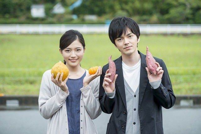 Haruna Kawaguchi & Kento Hayashi berperan dalam film live-action Nigakute Amai