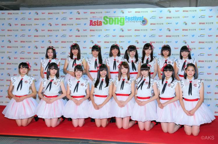 NGT48 tampil di Korea Selatan dalam ajang Asia Song Festival 2015