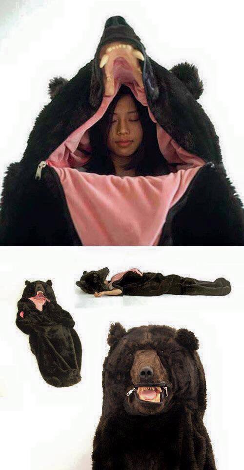Awas, Ada Beruang Tidur! Eh, Rupanya Ini Kantung Tidur Kreasi Seniman Jepang yang Dibandrol Harga Fantastis!