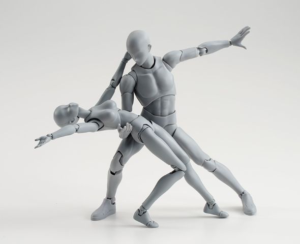 Body-kun & Body-chan: Plastic Figure Untuk Membantu Kalian Menggambar Pose-Pose Epik