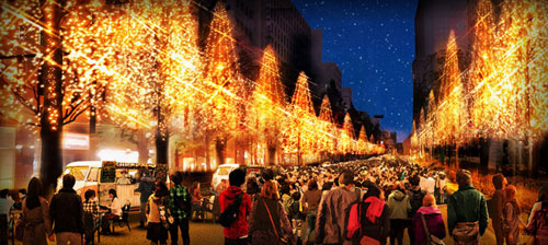 Festival of Lights, acara penuh dengan cahaya yang indah sedang digelar di Osaka!