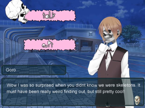 To Love a Skeleton Dating Sim 3