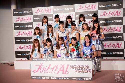 Wow! Idol group robot tampil bersama Idoling!!!, Cupitron dan Akishibu project di Akihabara! (1)