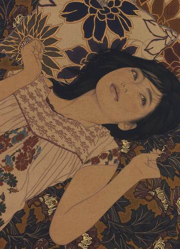Bijin-ga, lukisan-lukisan bertema kecantikan karya seniman Jepang, Yasunari Ikenaga