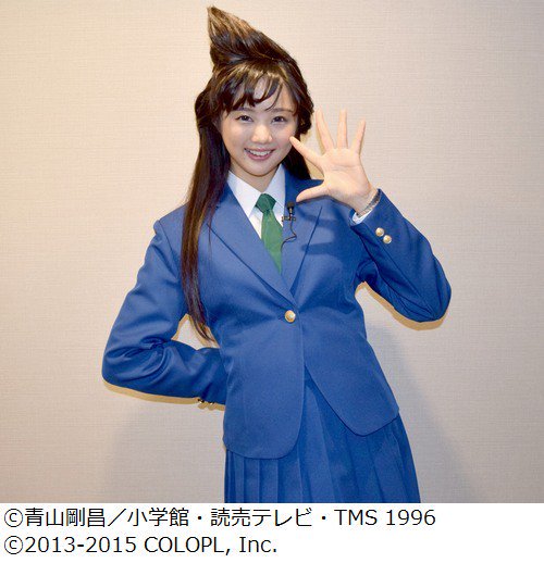 Penata rambut dan model dari Jepang ini berhasil menirukan gaya rambut Ran (Detective Conan) (2)