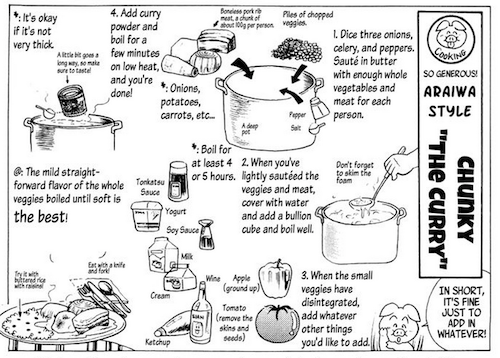 Uncut Curry Recipe: Kelezatan Kari Utuh dari Manga 'Cooking Papa'