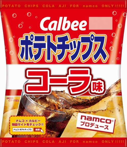 Wah, di Jepang ada keripik kentang rasa cola! Seperti apa ya rasanya (2)