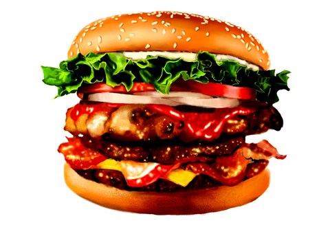 Burger-Burger yang Tampak Enak Ini Sayangnya Tak Bisa Kalian Makan