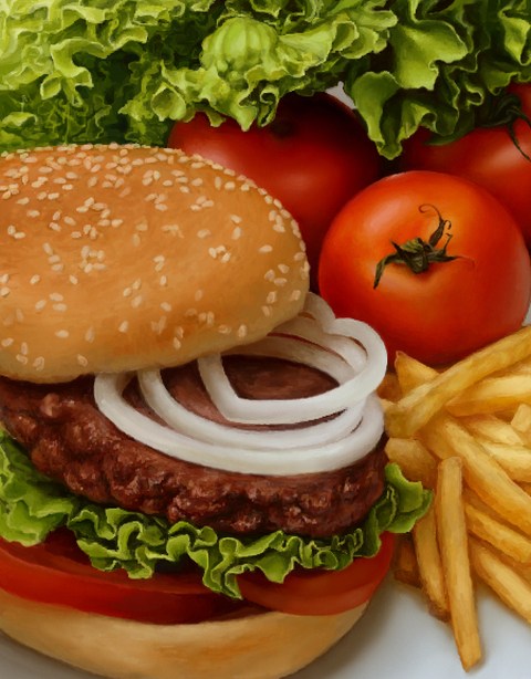 Burger-Burger yang Tampak Enak Ini Sayangnya Tak Bisa Kalian Makan
