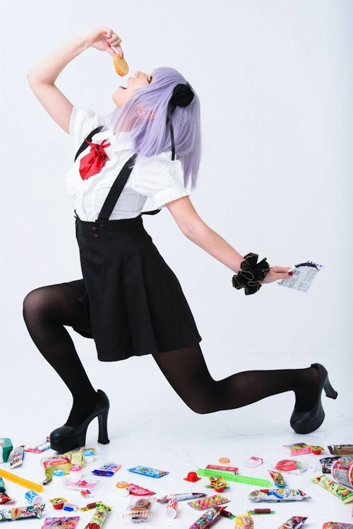 Cosplay Hotaru Shidare dari Dagashi Kashi 3