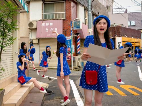 Fotografer Jepang ciptakan 'kloning' dari banyak orang dalam karya-karyanya (3)