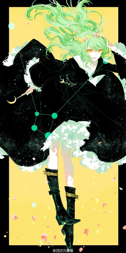 Ilustrator Ini Menggambar 12 Zodiak Sebagai Gadis-Gadis Berseragam Sailor Moss - Cancer