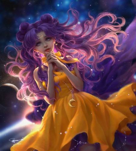 Kawaii! Karakter gadis-gadis Sailor Moon tampil cantik dalam fan art karya seniman ini!