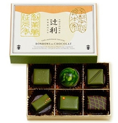 Kemewahan Coklat Prancis dalam Coklat Teh Hijau Tsujiri