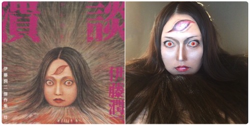 Seorang Fans Mereplika Berbagai Scene & Karakter dalam Manga Horor Junji Ito 2