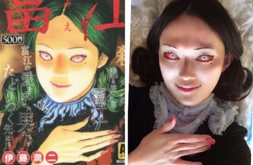 Seorang Fans Mereplika Berbagai Scene & Karakter dalam Manga Horor Junji Ito 3