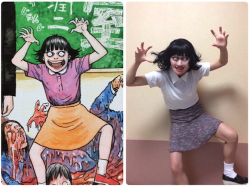 Seorang Fans Mereplika Berbagai Scene & Karakter dalam Manga Horor Junji Ito 4