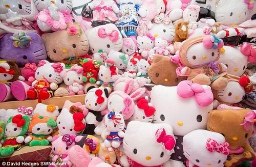 Wow! Kamar penggemar Hello Kitty ini menjadi topik pembicaraan di Jepang! (3)