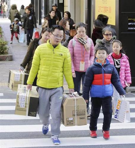 Apa yang biasa dibeli para wisatawan China saat berkunjung ke Jepang (3)